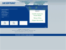Tablet Screenshot of newphar.com.br